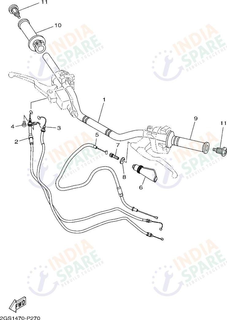STEERING HANDLE & CABLE
